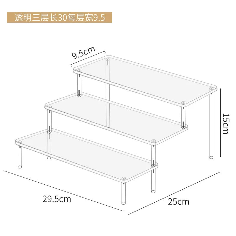 Storage Box Hand-Made Acrylic Small Ornaments Display Stand