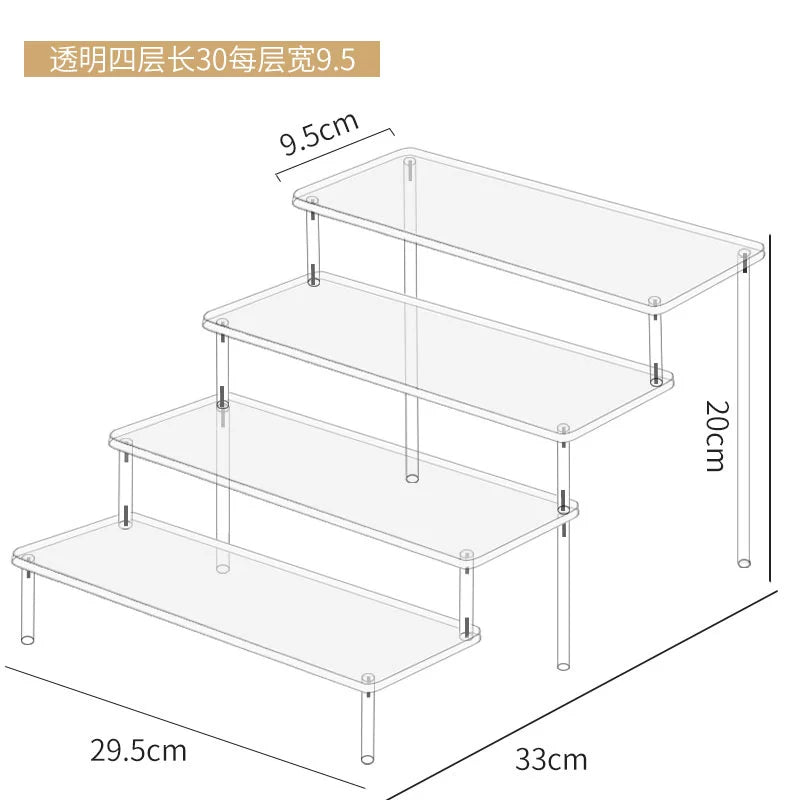 Storage Box Hand-Made Acrylic Small Ornaments Display Stand