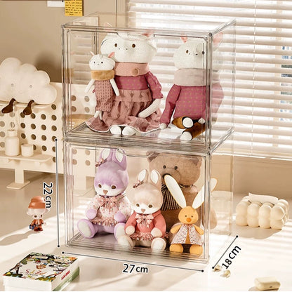 Stuffed Toy Display Cabinet Lingna Beier Storage Box