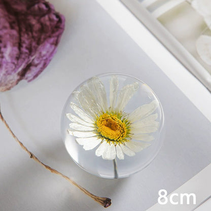 Dandelion Crystal Ball Decoration Christmas Gift for Girlfriend Sunflower Lover Crystal Ball Female Birthday Present M2