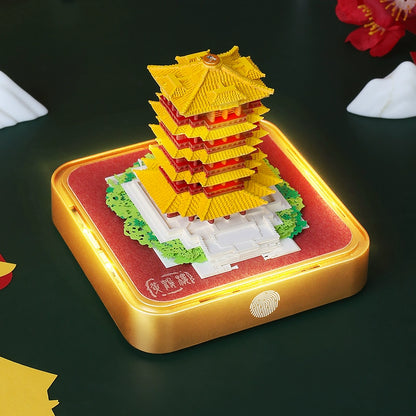 2025 Palace Museum's Cultural and Creative Products 3D Three-Dimensional Note Art Cultural and Creative Architecture National Style Creative Birthday Gift Paper Carving Calendar