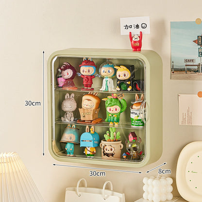 Blind Box Wall-Mounted Transparent Hand Cabinet Storage Display Rack