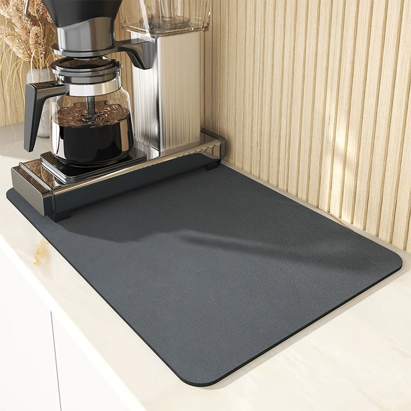 Diatom Ooze Coffee Machine Absorbent Pads Japanese Style Dining Table Heat Proof Mat Countertop Disposable Water Draining Pad Kitchen Bar Table Mat