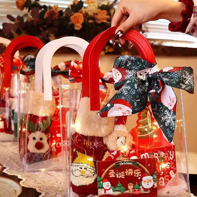 Christmas Gift Christmas Eve Gift Box Apple Value Bag High Face Hand-Held Cover Gift for Children Girlfriend Gift