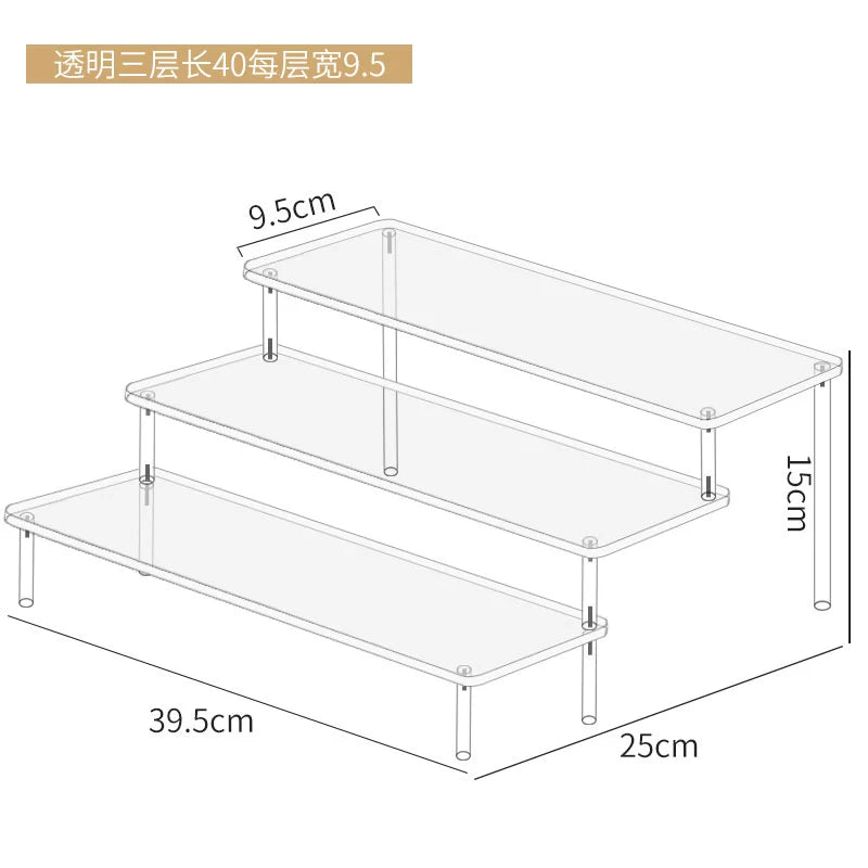 Storage Box Hand-Made Acrylic Small Ornaments Display Stand