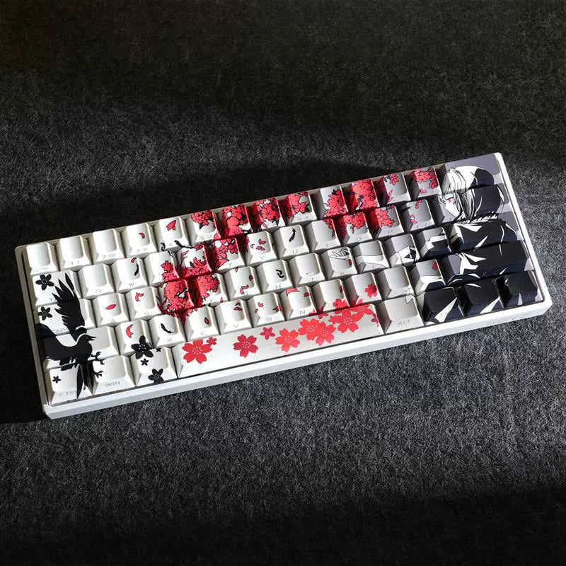 Sublimation Young Adult Five Sides Original Height Transparent Keycap