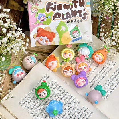 TNT Space Plant Research Institute Blind Box Cute Tablets Blind Bag Handmade Toy Desktop Rayan Decoration Gift