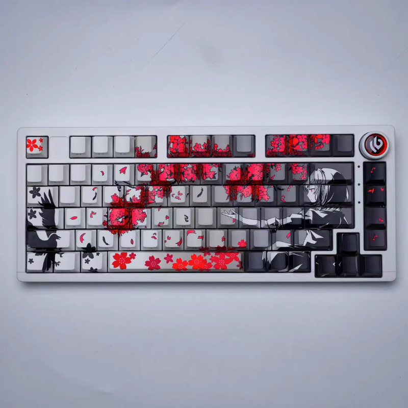 Sublimation Young Adult Five Sides Original Height Transparent Keycap