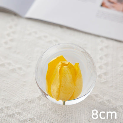 Dandelion Crystal Ball Decoration Christmas Gift for Girlfriend Sunflower Lover Crystal Ball Female Birthday Present M2