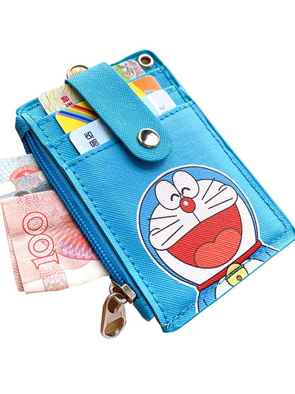 Cute Student Campus Multi-Card Position Bus Pass Card Case Keychain Access Control Student Card Protective Case Meal Card Holder