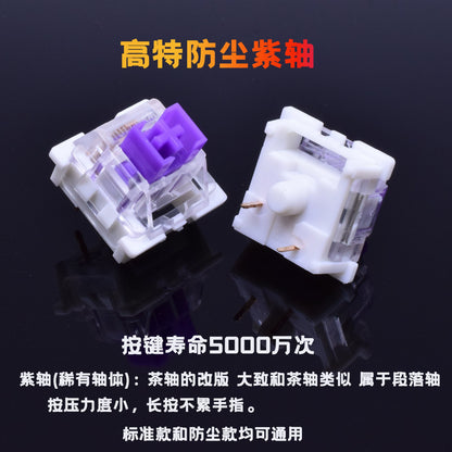 Red Shaft Mute Accessories Mechanical Keyboard