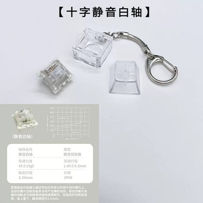 Milk Tea Keychain Customized Chemical Shaft Tester