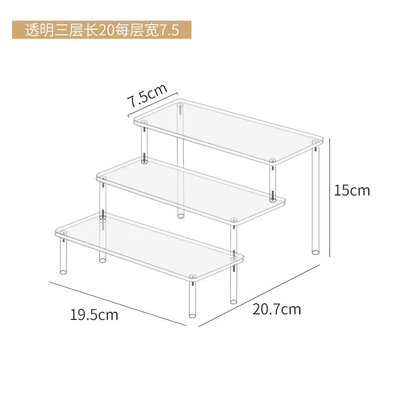 Storage Box Hand-Made Acrylic Small Ornaments Display Stand