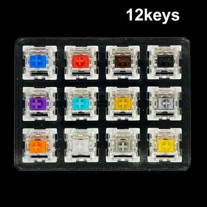 Outemu Switches Tester for Mechanical Keyboard Gaming Switch Blue Linear Clicky Slient Silver White SMD Axis Customize Gaming