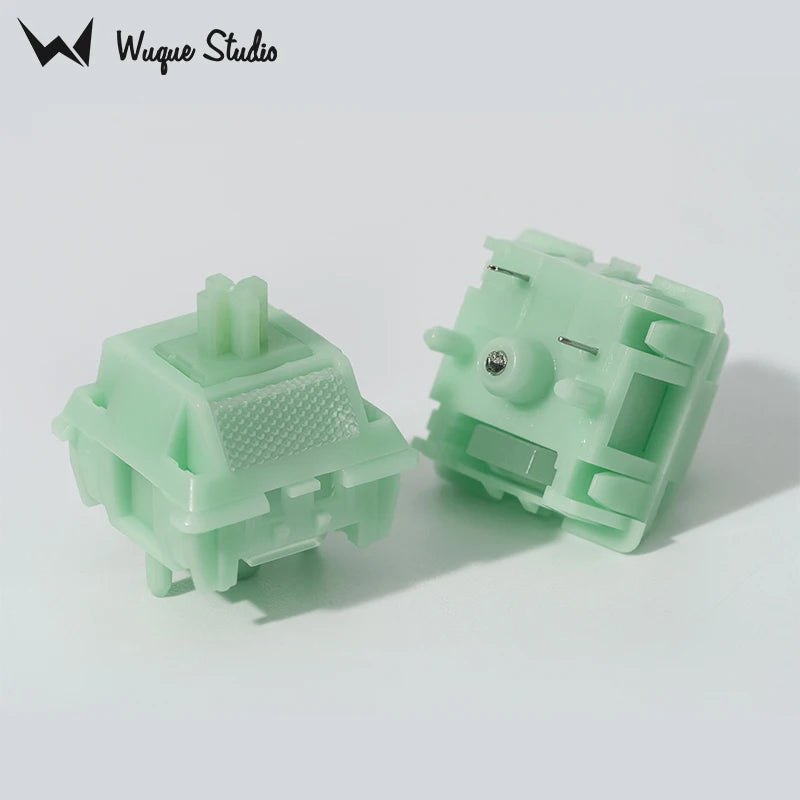 Wuquestudio WS Jade Switch Linear 5 Pins PCB Mount Hot Swap Switches For RGB Backlit Mechanical Keyboards