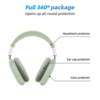 Soft Anti-Shockproof Headband Cover For AirPods Max Silicone Headphones Protective Case Replacement Cover Earphone Accessories