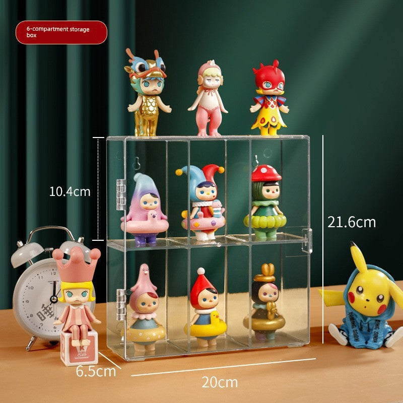 Cute Grain Wall-Mounted Decoration Toys Display Rack Display Box