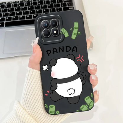 Lens Protective Case For Realme 8i RMX3151 Cute Cartoon Soft Silicone Back Cover For Realme8i Phone Cases