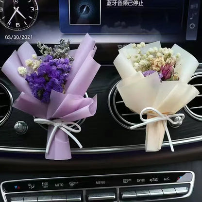 Car Bouquet Perfume Car Interior Aromatherapy Car Decoration Complete Car Decoration with Durable Light Fragrance Outlet