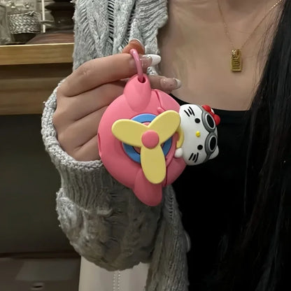 Earphone Case for AirPods Pro 2rd Cute Cartoon Sanrio Hello Kitty Headphone Case for AirPods 1 2 3rd Soft Silicone Protect Cover