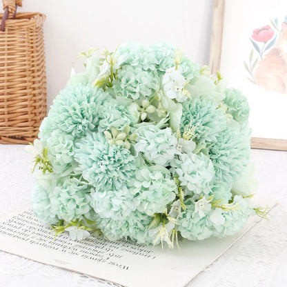 28cm Passion Fruit Bouquet Rose Artificial Flower Furniture Living Room Decoration Wedding Bride's Home Hand-Held Flower Decor