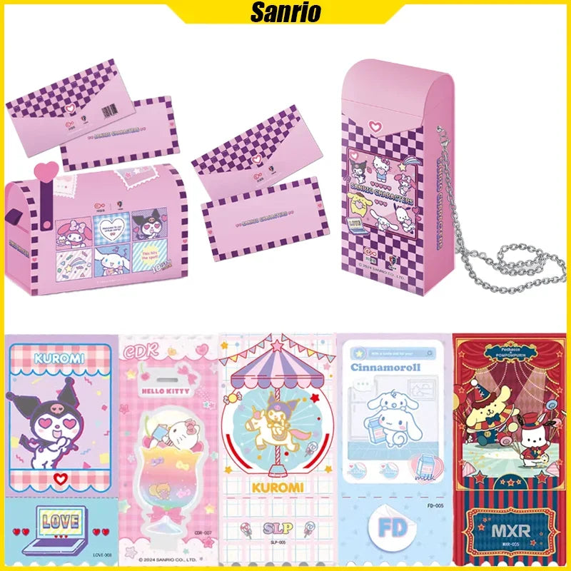 KABAO VOL.1 Sanrio Cards Kitty Ticket Stub Anime Collection Cards Mistery Box Board Games Toys Birthday Gifts for Boys and Girls