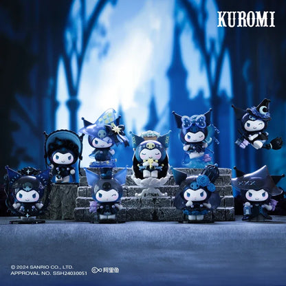 MINISO Sanrio Kuromi The Witch's Feast Series Blind Box Decoration Kawaii Children's Toys Birthday Gift Genuine in Stock