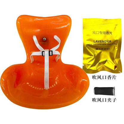 Labubu Car Safety Chair Doll Toy Accessories Car Air Conditioner Air Outlet Aromatherapy Clip Car Safety Seat Ornament No Doll