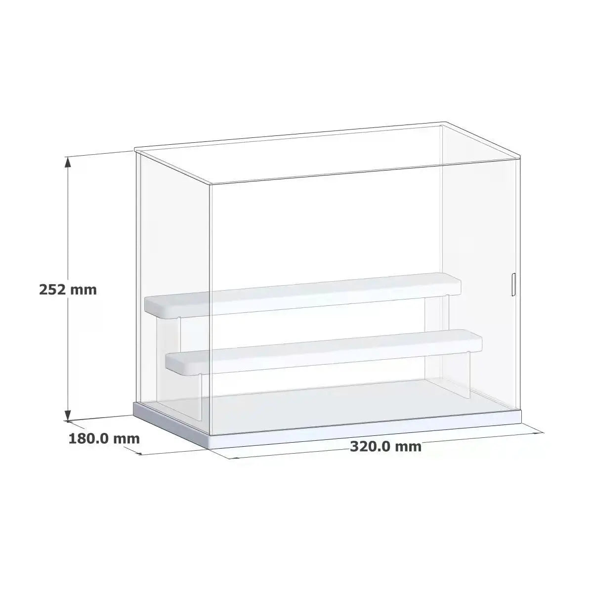 Transparent Acrylic Blind Box Handmade Ladder Display Cabinet Jewelry and Cosmetics Sorting Toy Models Dustproof Storage Box