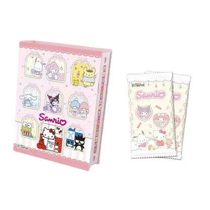 Genuinely Sanrio Card Life Diary Sanrio Family Coolomi Life Diary HelloKitty Pink Cute Anime Card Collection Card Kids Toy Gift