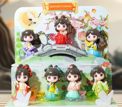 Chinese Ancient Style Chinese Fad Blind Box Cute Ornaments Girls Hand Office