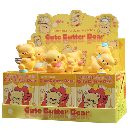 Thailand Butterbear Butter Bear Changing Blind Box 2024 New Arrival Girl Authentic Second Generation Decoration Hand Office