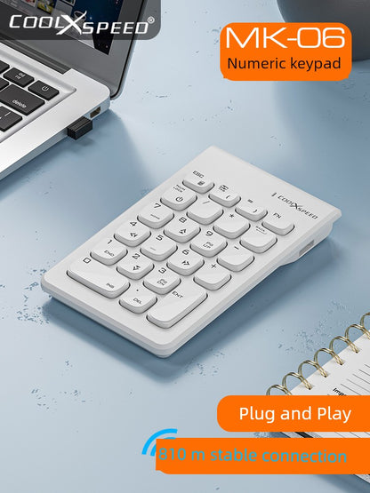 Wireless Thin and Portable for Finance Purposes Numeric Keypad