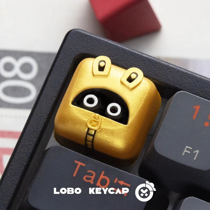 Zenless Zone Zero Bangboo Keycap Anime Mechanical Keayboard Keycap Resin Art Cute Keycaps For PC Gamer Custom Accessories Gift