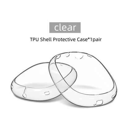 Soft Anti-Scratch Cover For AirPods Max TPU/Silicone Wireless Shockproof Headphones Case Protective Sleeve Protector Accessories