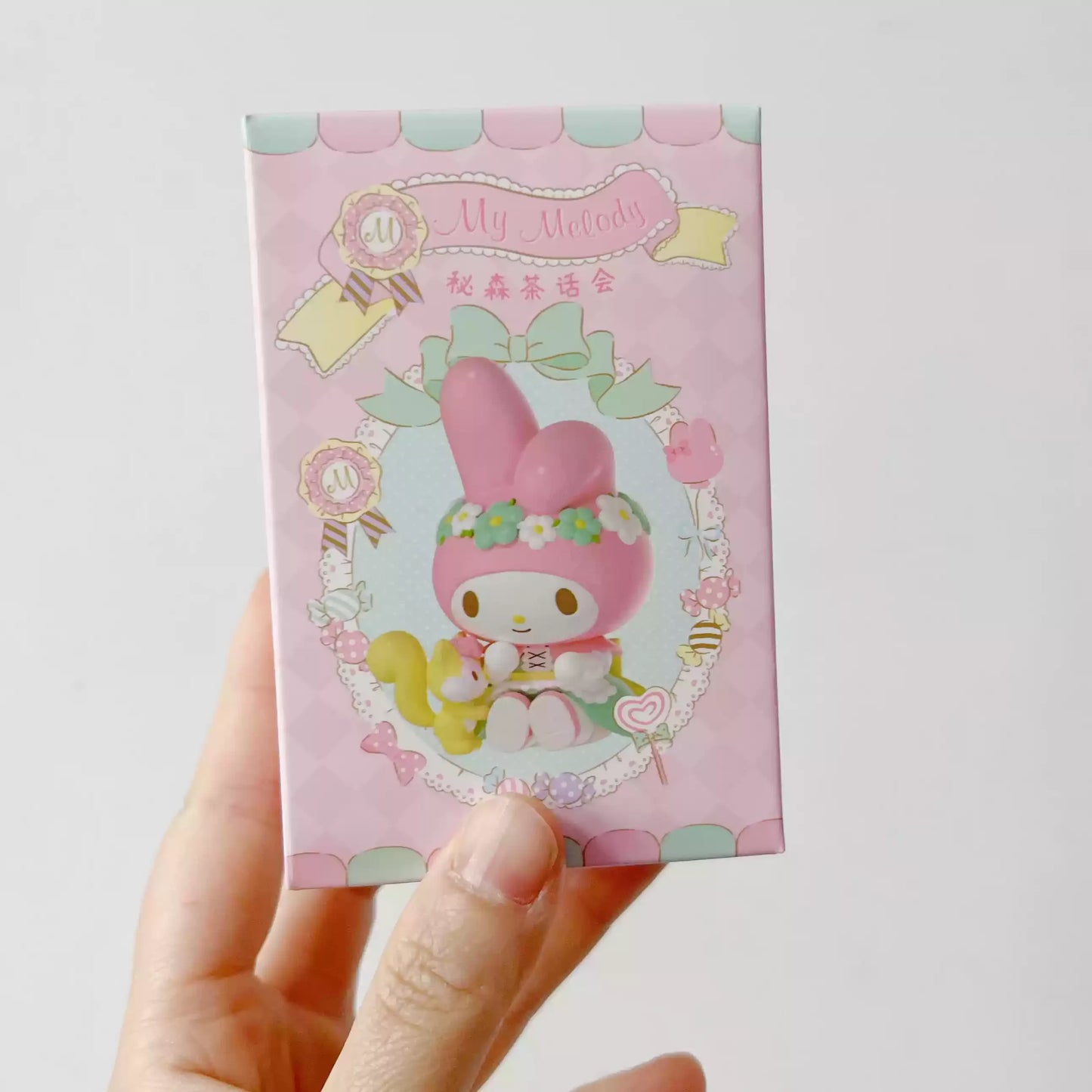 Sanrio MyMelody The Mystic Tea Party Series  Blind Box Anime Figure Desktop Decoration Mystery box Girls Children's Toy Holiday