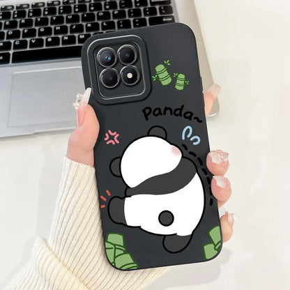 Lens Protective Case For Realme 8i RMX3151 Cute Cartoon Soft Silicone Back Cover For Realme8i Phone Cases