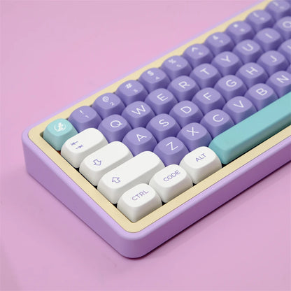 MOA Key Caps 129 Key Mulan PBT Keycap MOA Profile Five-sided sublimation Keycap For Gaming Mechanical Keyboard Keycap MX Switch