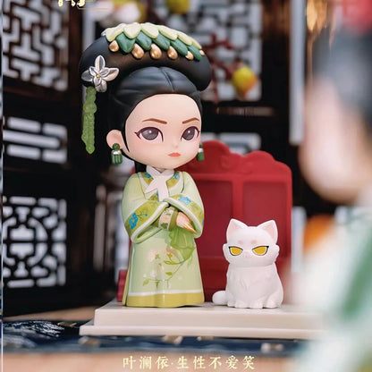 Genuine Legend Of Zhen Huan Ii Series Blind Box Play Doll Chinses Style Action Figurine Surprise Blind Box Girl'S Birthday Gift