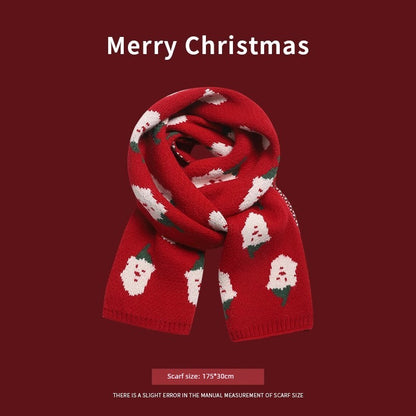 New Year Christmas Cute Female Winter Wool Gift