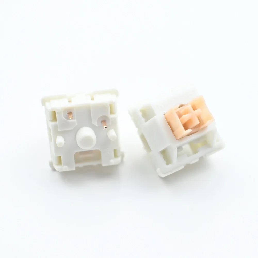 Outemu Switches Lubed Mechanical Keyboard Switch 5Pin Silent Tactile Linear Cream Blue Pink Yellow Custom Gaming RGB MX Switches