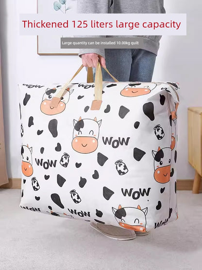 Luggage Kindergarten Clothes Organizer Woven Bag Moving