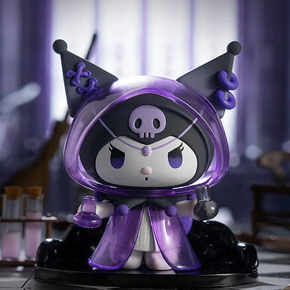 Miniso Co Branded Sanrio Blind Box Kuromi Halloween Blind Box Kuromi Dark Style Peripheral Ornaments Boy Girl Children Gift