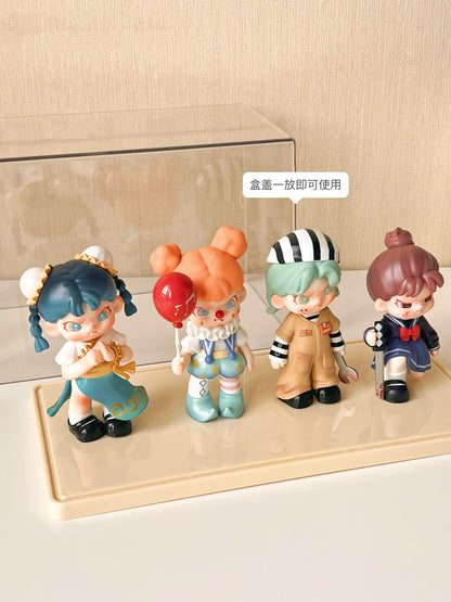 30x18x21cm Blind Box Storage Display Stand Transparent Hand-made Decoration Display Cabinet for POPMart Dust-proof Display Box