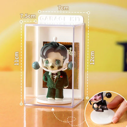 1/6pcs Blind Box Storage Display Rack Hand Puppet Single Doll Storage Box Acrylic Transparent Dustproof Toy Organization Cabinet