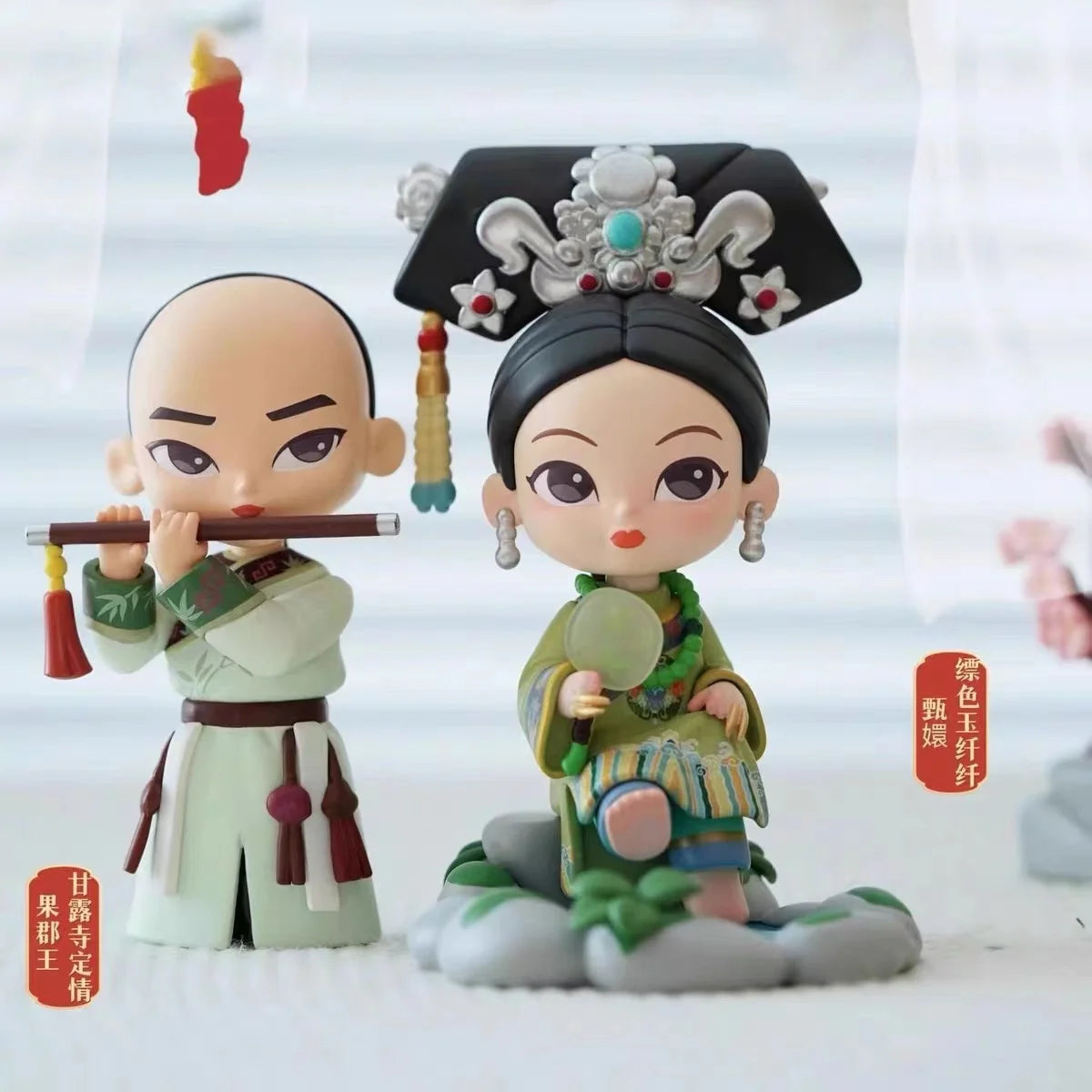 Genuine Legend Of Zhen Huan Ii Series Blind Box Play Doll Chinses Style Action Figurine Surprise Blind Box Girl'S Birthday Gift