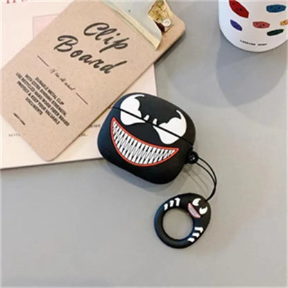 Miniso Cartoon Earphone Case Cover for Airpods 4 New Bluetooth Wireless Earbuds Charging Box Protective Shell for Air Pods 4