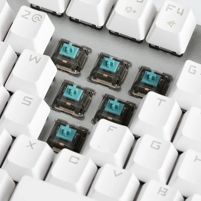 DUROCK T1 Tactile Switch 67g Panda Switch Large Tactility Super Smooth Mechanical Keyborad Switches in Smokey or Clear Housing