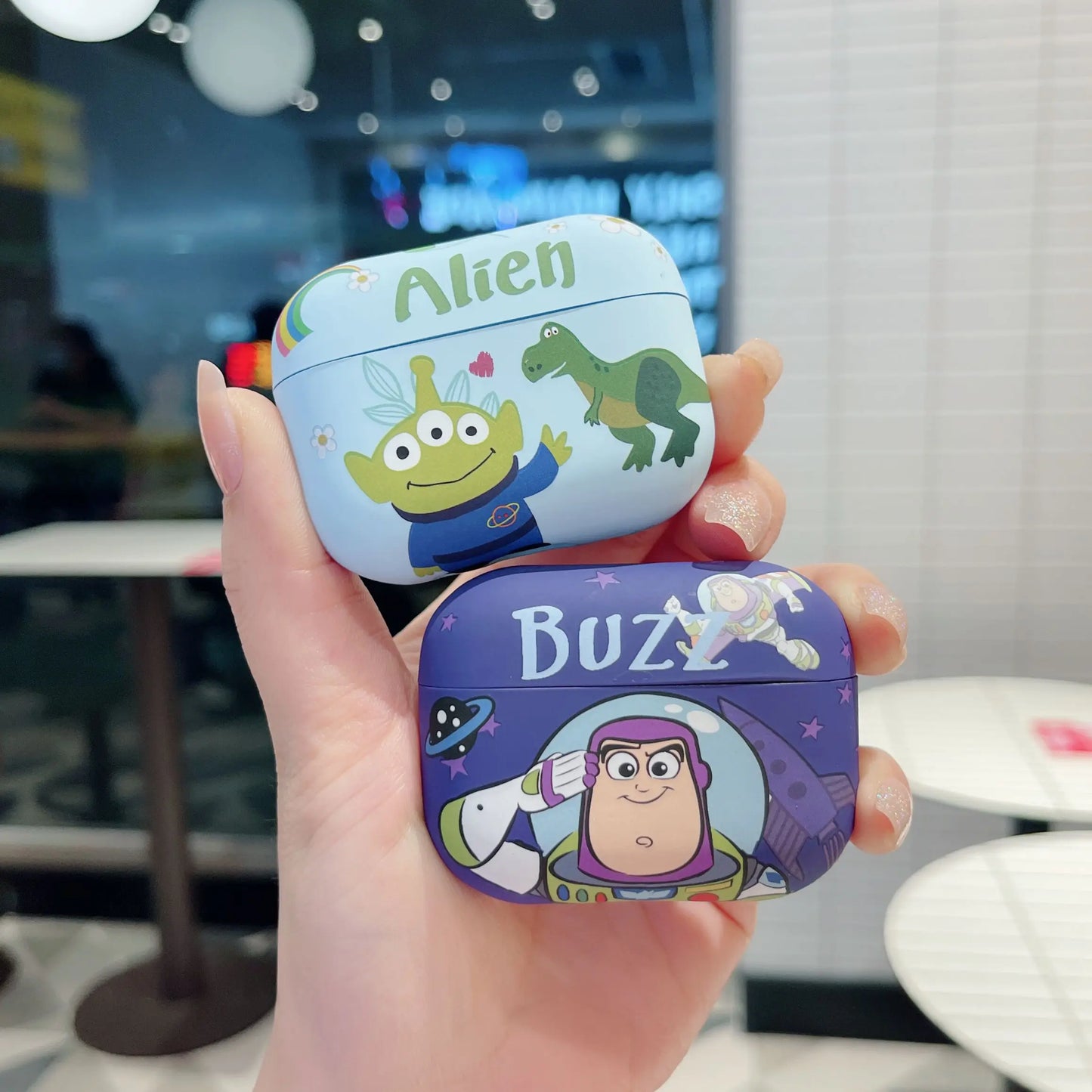 Cute Cartoon Toy Story Buzz Lightyear Earphone Case For Airpods 2 3rd pro pro2 4 Bluetooth Wireless Headphone Cover Gifts