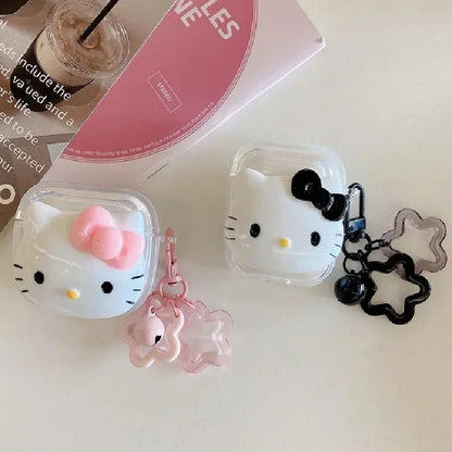 Hello Kitty applies airpods pro2 protective case cartoon 2/3 generation Apple Bluetooth headset charging case protective case